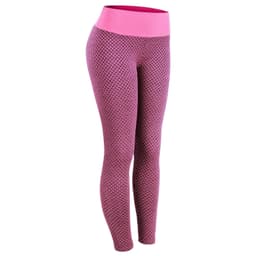 image-Women's High Waist Seamless Yoga Leggings with Mesh Panel