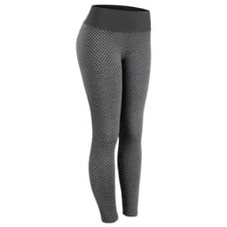 image-Women's High Waist Seamless Yoga Leggings with Mesh Panel