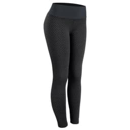 image-Women's High Waist Seamless Yoga Leggings with Mesh Panel