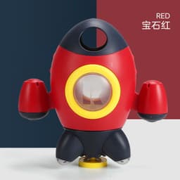 image-Children's Bathroom Water Spray Rocket Toy