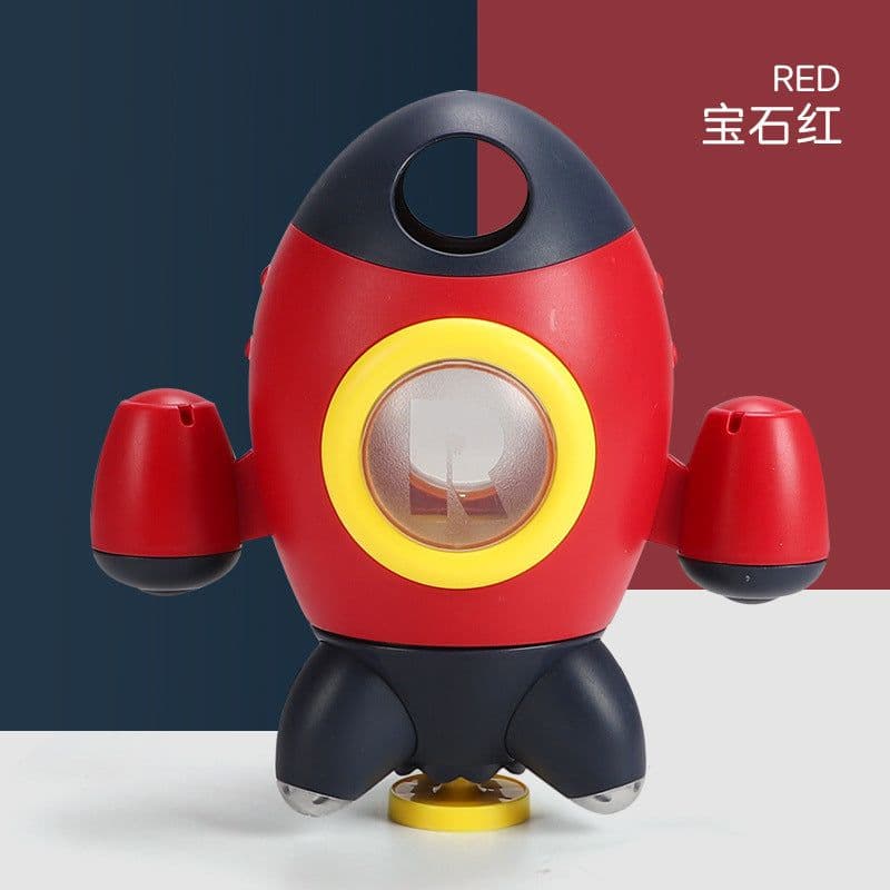 image-Children's Bathroom Water Spray Rocket Toy