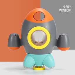 image-Children's Bathroom Water Spray Rocket Toy
