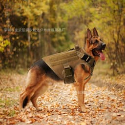 image-Nylon Tactical Dog Vest Quick Release Outdoor Training Pet Clothing