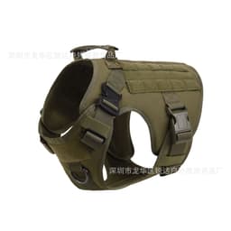 image-Nylon Tactical Dog Vest Quick Release Outdoor Training Pet Clothing