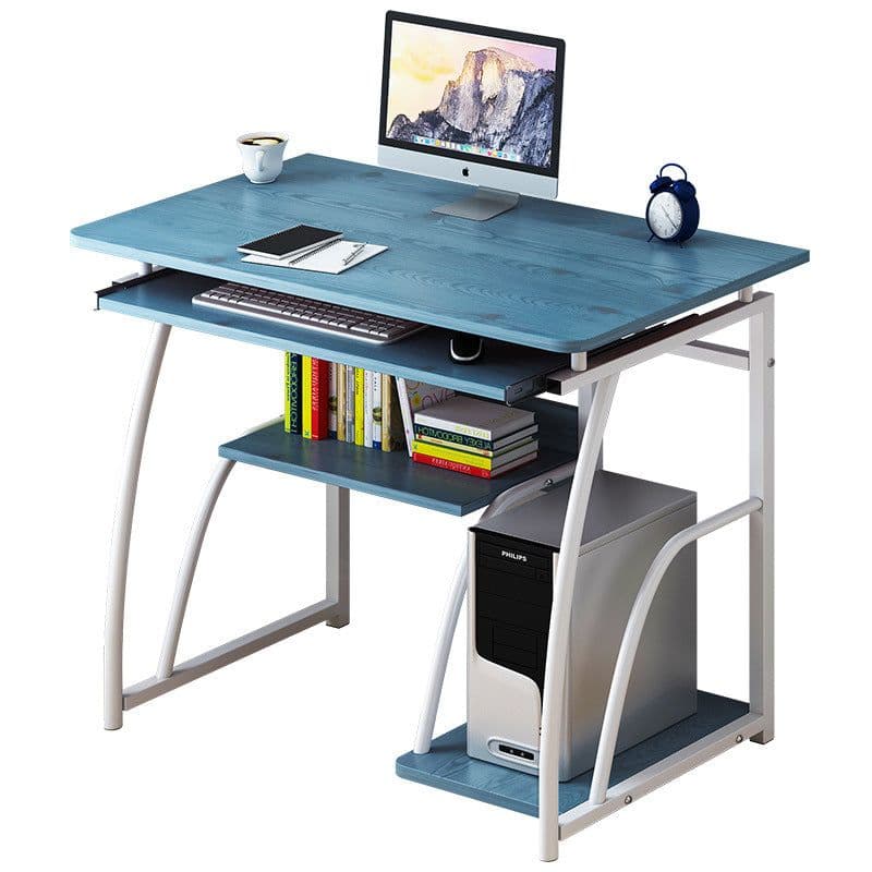 image-Simple Modern Computer Desk 60cm North American Black Walnut