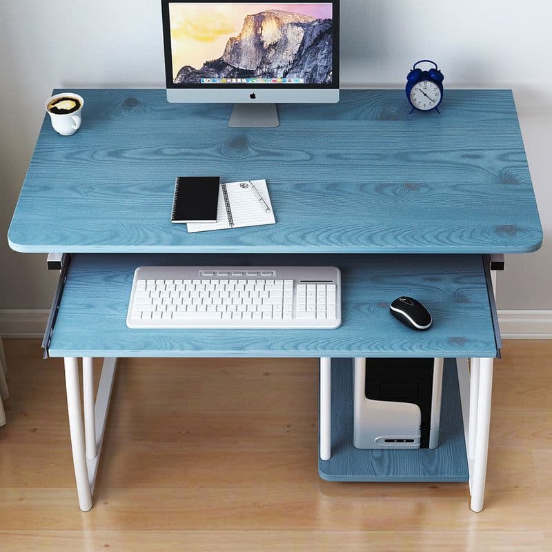 image-Simple Modern Computer Desk 60cm North American Black Walnut