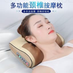 image-Cervical Neck and Back Massager with Infrared Heating