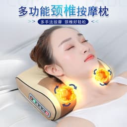 image-Cervical Neck and Back Massager with Infrared Heating