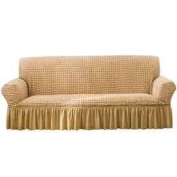image-Quranwan Stretch Sofa Cover Polyester 4-Seater 235-300cm