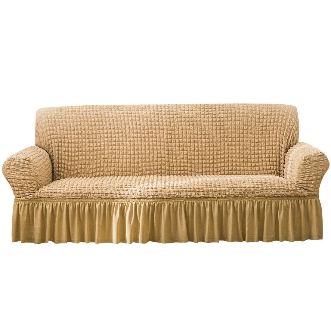 image-Quranwan Stretch Sofa Cover Polyester 4-Seater 235-300cm