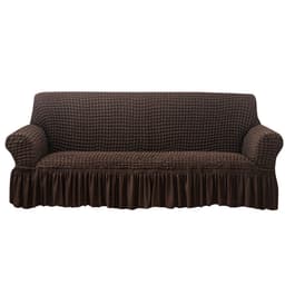 image-Quranwan Stretch Sofa Cover Polyester 4-Seater 235-300cm