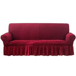 image-Quranwan Stretch Sofa Cover Polyester 4-Seater 235-300cm
