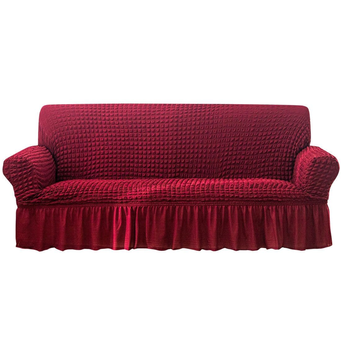 image-Quranwan Stretch Sofa Cover Polyester 4-Seater 235-300cm