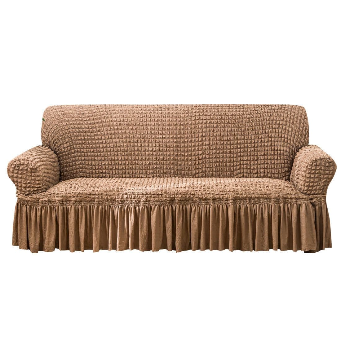 image-Quranwan Stretch Sofa Cover Polyester 4-Seater 235-300cm