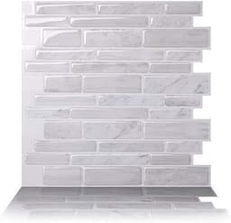 image-3D Mosaic Self-Adhesive Wall Sticker Kitchen Bathroom Oil-Proof