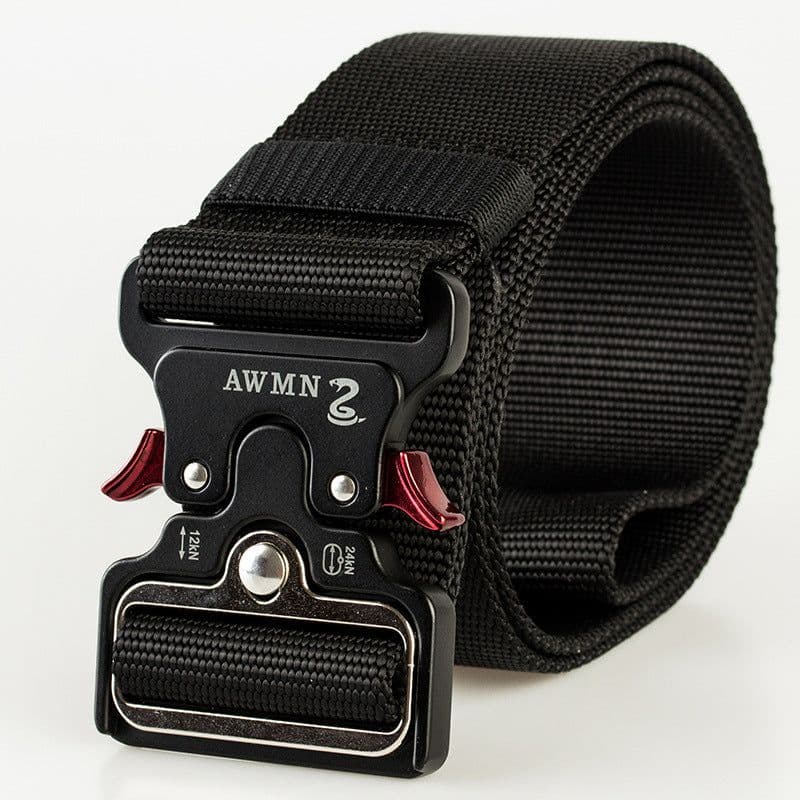 image-Awesome Cattle Tactical Belt Cobra Buckle 5cm Wide Quick Release