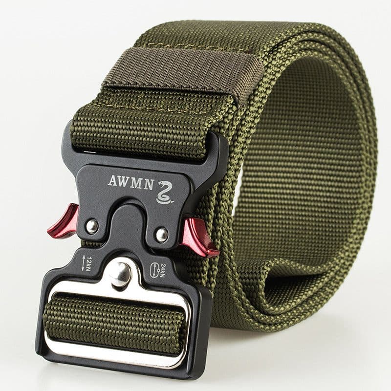 image-Awesome Cattle Tactical Belt Cobra Buckle 5cm Wide Quick Release