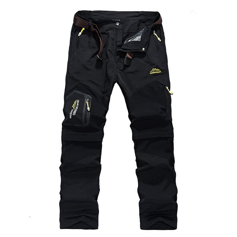 image-Men's Quick-Dry Convertible Pants Outdoor Multi-Pocket Hiking