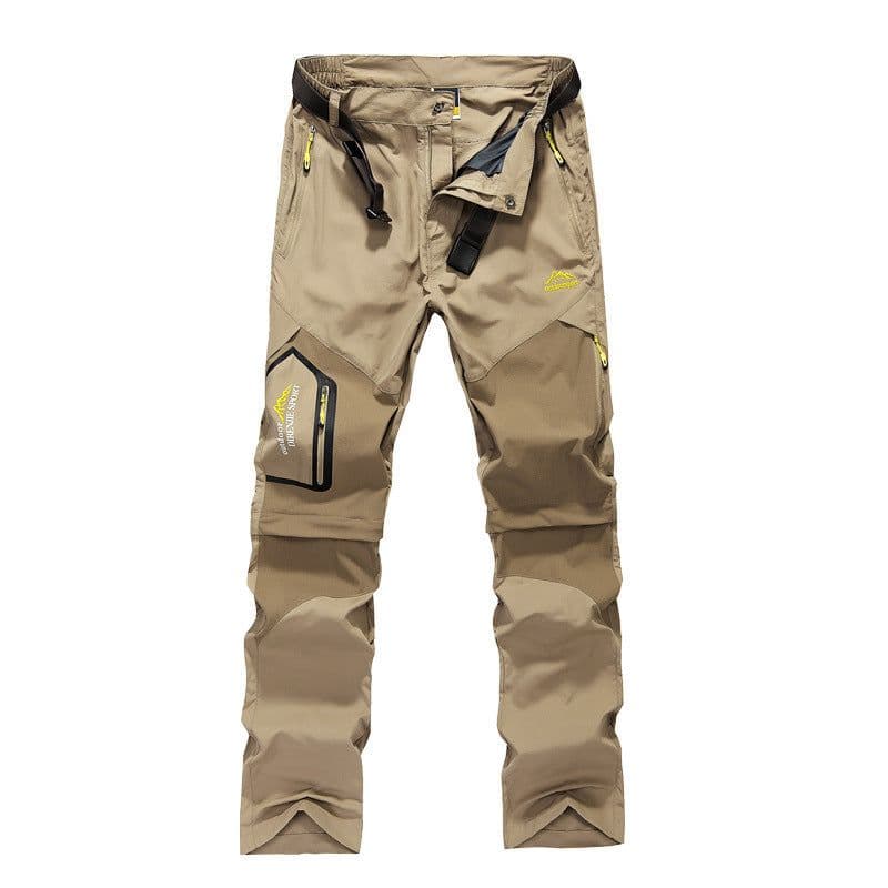 image-Men's Quick-Dry Convertible Pants Outdoor Multi-Pocket Hiking