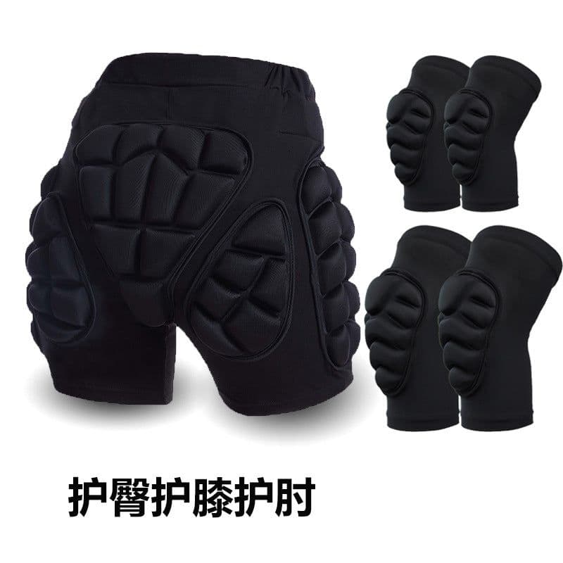 image-Xiangkang Kids Protective Gear Set Hip Knee Elbow Palm Pads Skating