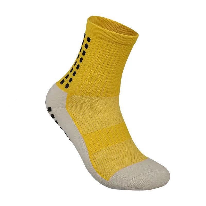 image-Men's Basketball Socks Mid-Calf Non-Slip Silicone Grip