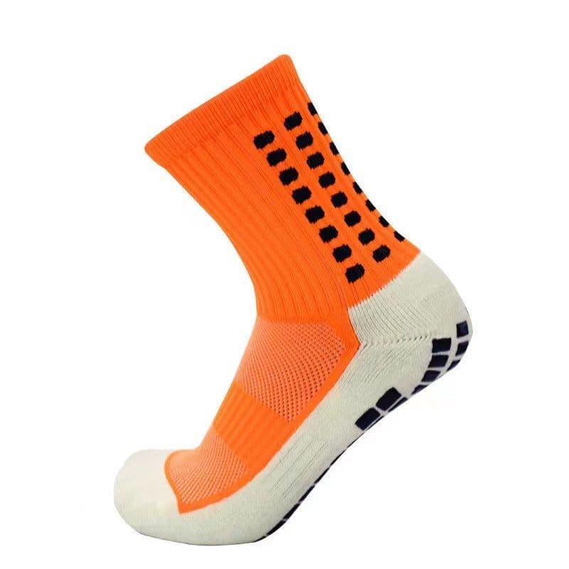 image-Men's Basketball Socks Mid-Calf Non-Slip Silicone Grip