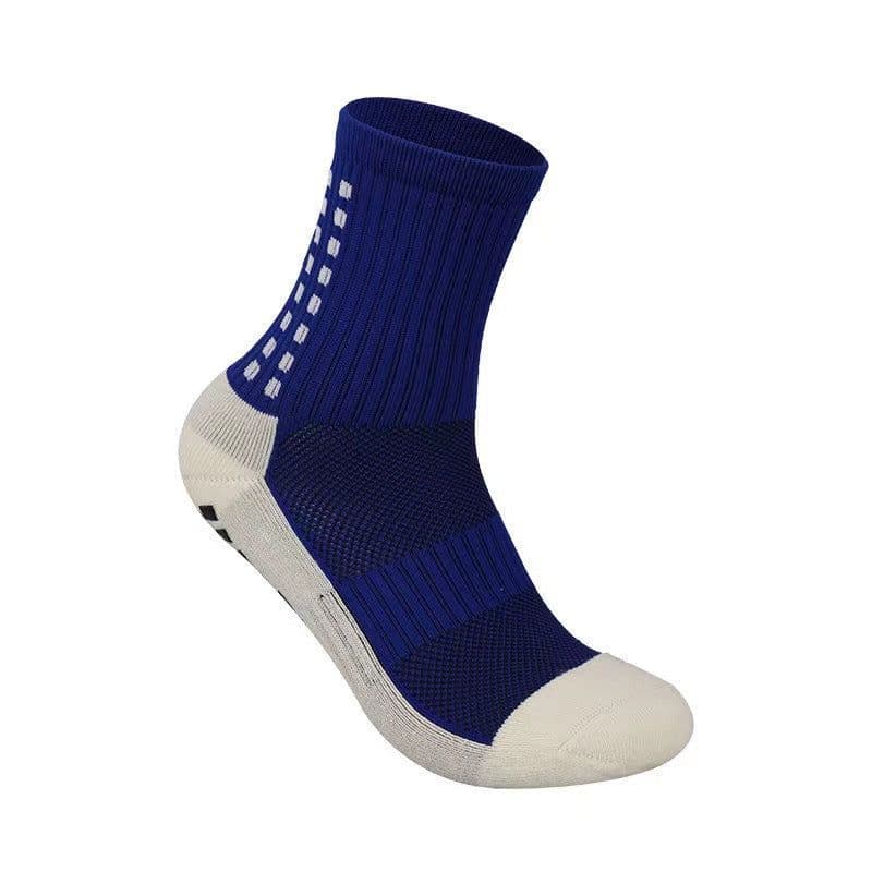 image-Men's Basketball Socks Mid-Calf Non-Slip Silicone Grip