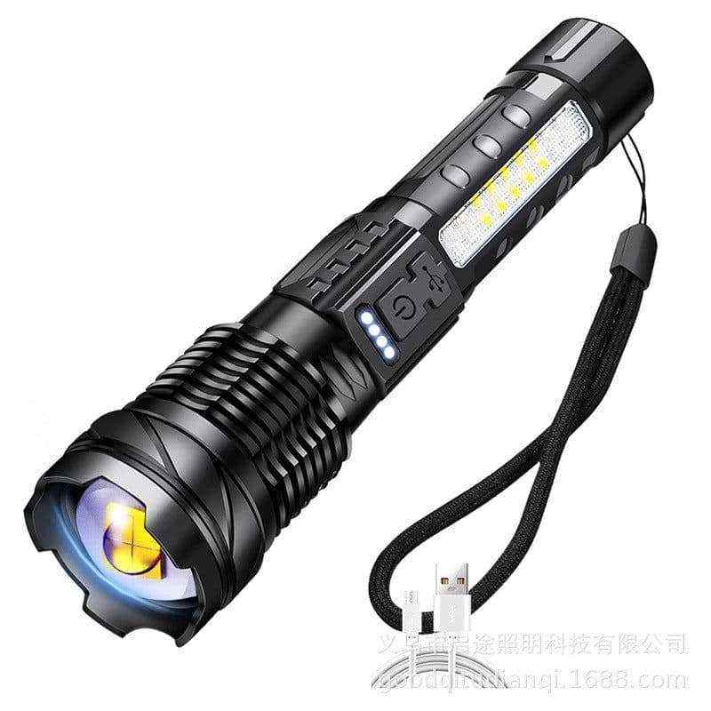 image-Xinsitepower GT10 White Laser Flashlight Waterproof 500m Range