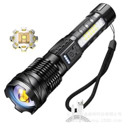 image-Xinsitepower GT10 White Laser Flashlight Waterproof 500m Range