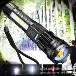 image-Xinsitepower GT10 White Laser Flashlight Waterproof 500m Range