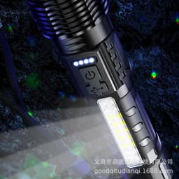 image-Xinsitepower GT10 White Laser Flashlight Waterproof 500m Range