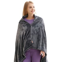 image-Electric USB Heated Shawl Blanket