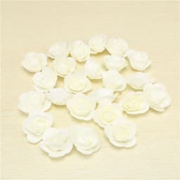 image-3.5cm PE Foam Rose Flower Heads for DIY Crafts