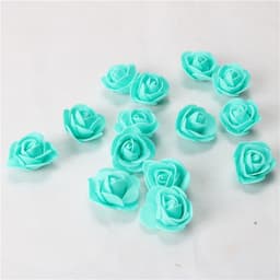 image-3.5cm PE Foam Rose Flower Heads for DIY Crafts