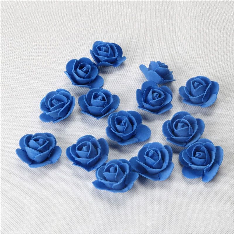 image-3.5cm PE Foam Rose Flower Heads for DIY Crafts