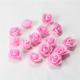 image-3.5cm PE Foam Rose Flower Heads for DIY Crafts