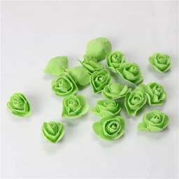 image-3.5cm PE Foam Rose Flower Heads for DIY Crafts