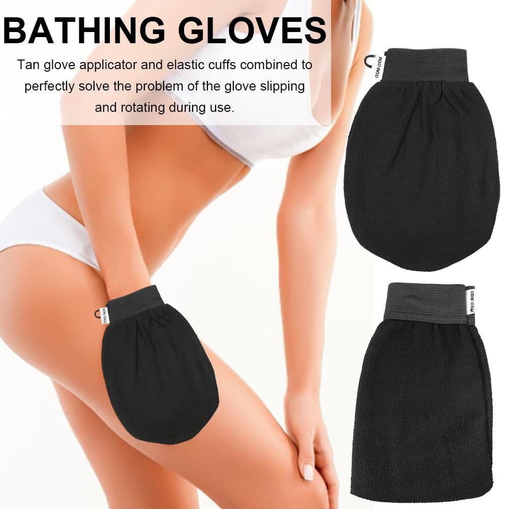 image-Magic Silk Viscose Exfoliating Bath Gloves
