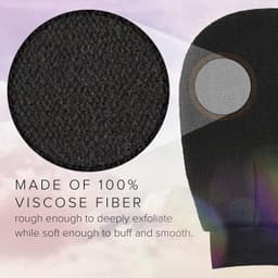 image-Magic Silk Viscose Exfoliating Bath Gloves