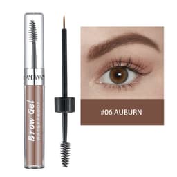 image-HANDAIYAN 8-Color Waterproof Eyebrow Dye Liquid with Double-Ended Brush