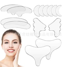image-Wanghu Silicone Anti-Wrinkle Patches 18-Piece Set Reusable