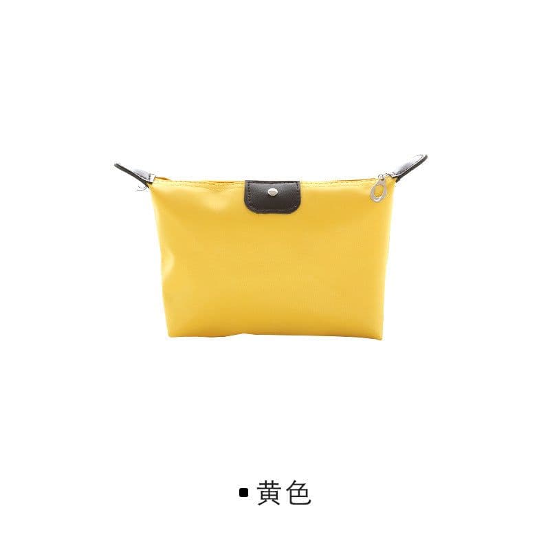 image-Small Nylon Dumpling Cosmetic Bag Waterproof Clutch Coin Purse