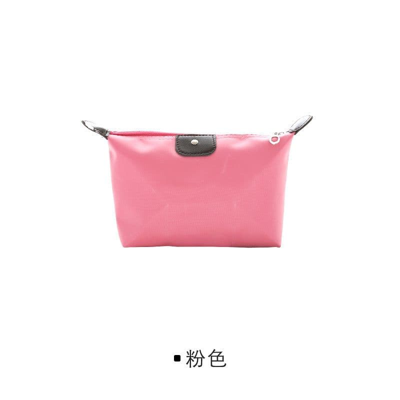 image-Small Nylon Dumpling Cosmetic Bag Waterproof Clutch Coin Purse