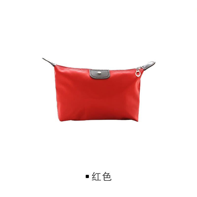 image-Small Nylon Dumpling Cosmetic Bag Waterproof Clutch Coin Purse