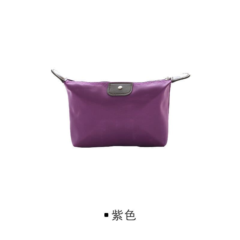 image-Small Nylon Dumpling Cosmetic Bag Waterproof Clutch Coin Purse