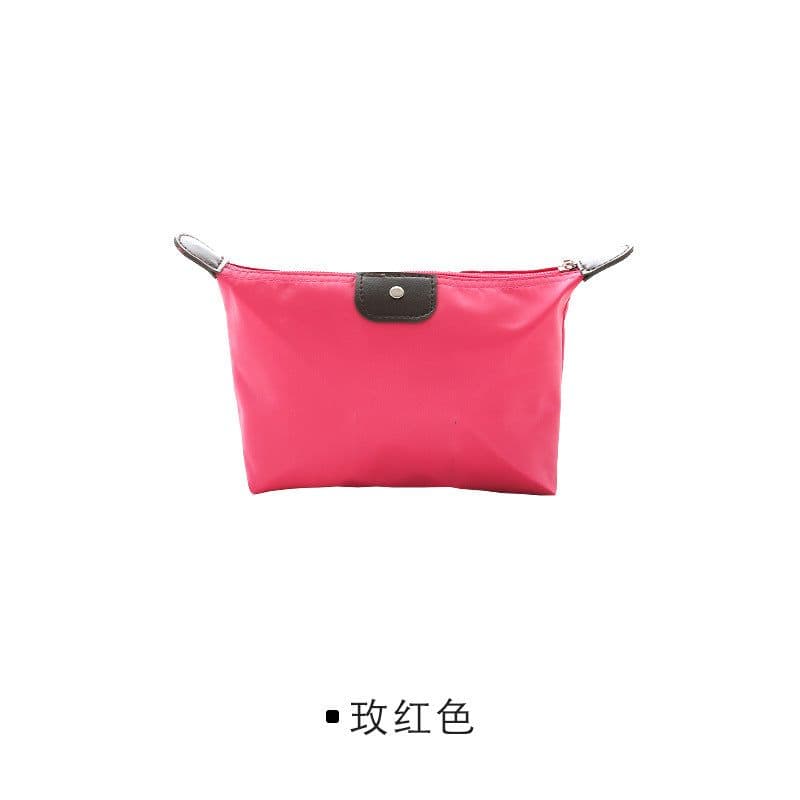 image-Small Nylon Dumpling Cosmetic Bag Waterproof Clutch Coin Purse