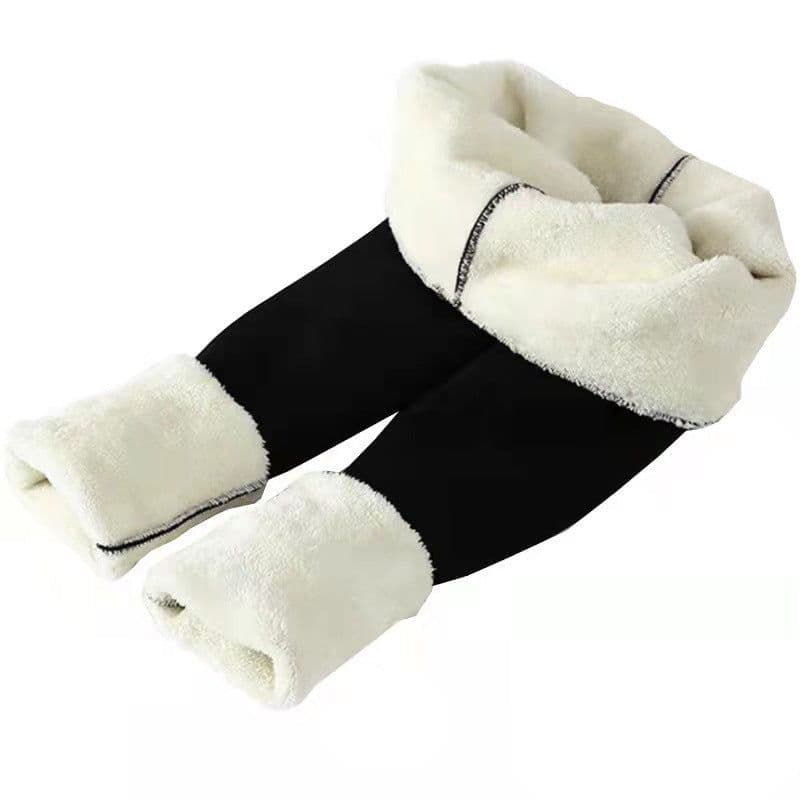 image-Women's High Waist Fleece Lined Leggings Thermal Warm Pants