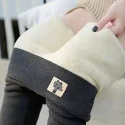 image-Women's High Waist Fleece Lined Leggings Thermal Warm Pants