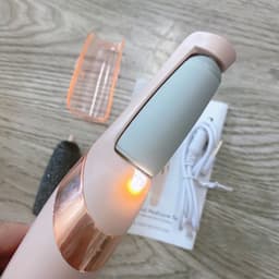 image-Electric Foot Grinder Pedicure Exfoliating Callus Remover Tool