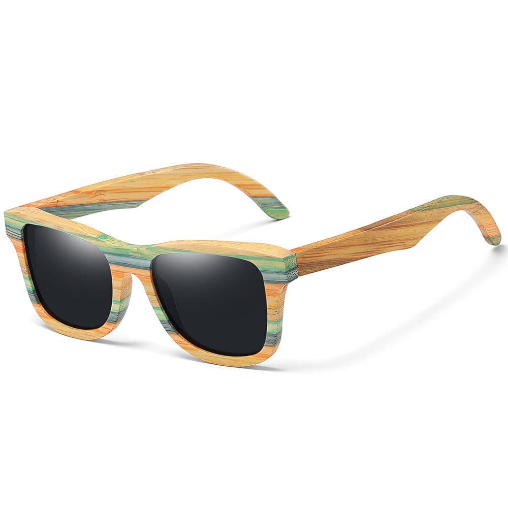 image-Bamboo Wood Polarized Sunglasses
